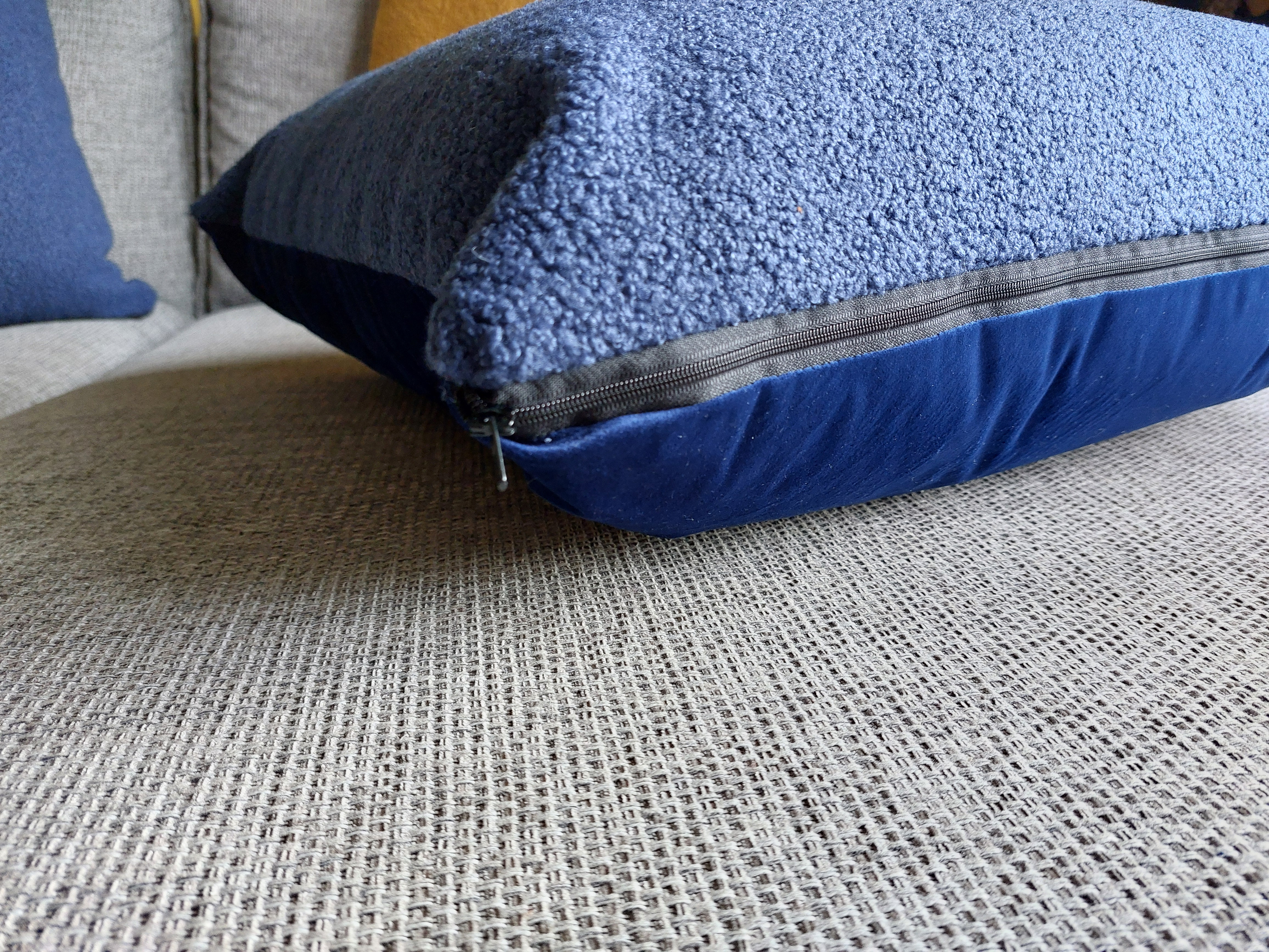 *NEW* Blue Teddy Cushions - Image 4